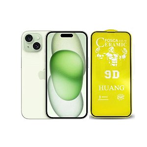 Película Cerâmica Fosca Para iPhone 15
