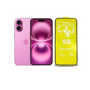 Película Cerâmica Fosca Para iPhone 16