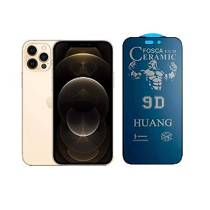 Película Cerâmica Fosca Privacidade Para iPhone 12 Pro