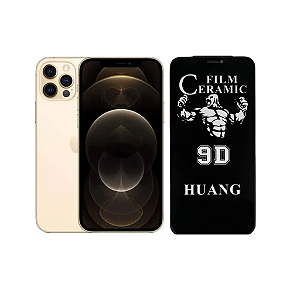 Película Cerâmica Privacidade Para iPhone 12 Pro