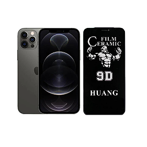Película Cerâmica Privacidade Para iPhone 12 Pro Max