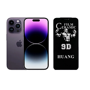 Película Cerâmica Privacidade Para iPhone 14 Pro