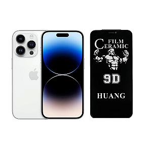 Película Cerâmica Privacidade Para iPhone 14 Pro Max