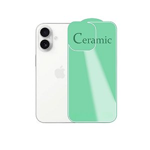 Película Cerâmica Traseira Para iPhone 16 Plus