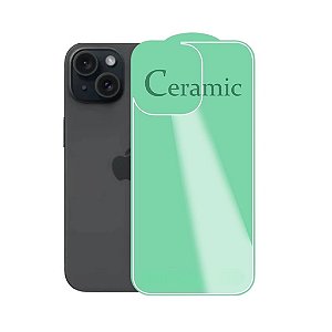 Película Cerâmica Traseira Para iPhone 15 Plus