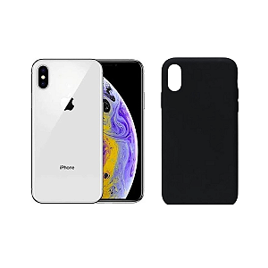 Capa Case Para iPhone X Preta