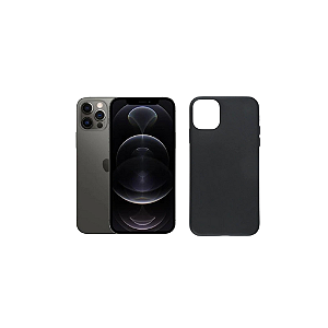 Capa Case Para iPhone 12 Pro Max Preta