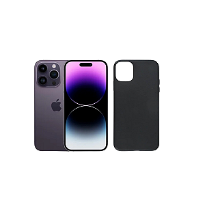 Capa Case Para iPhone 14 Pro Preta