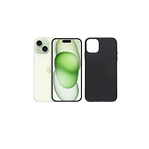 Capa Case Para iPhone 15 Preta