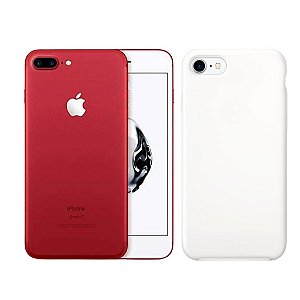 Capa Case Para iPhone 7 Plus Branca