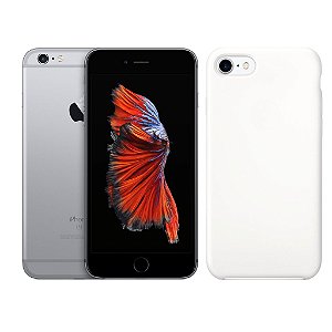 Capa Case Para iPhone 6 Plus / 6s Plus Branca