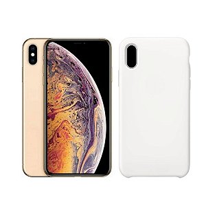 Capa Case Para iPhone Xs Max Branca