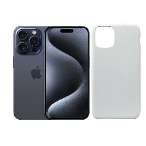 Capa Case Para iPhone 15 Pro Max Branca