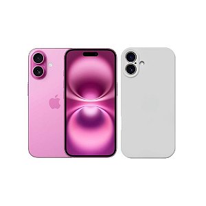 Capa Case Para iPhone 16 Branca