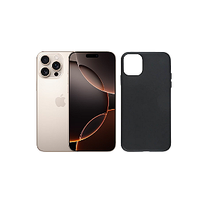 Capa Case Para iPhone 16 Pro Preta
