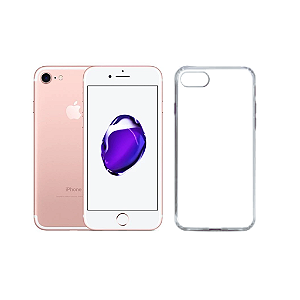 Capa Space Transparente Para iPhone 7 / 8