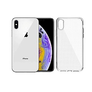Capa Space Transparente Para iPhone X