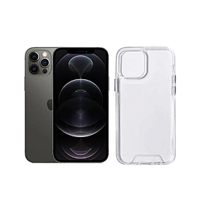 Capa Space Transparente Para iPhone 12 Pro Max