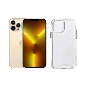 Capa Space Transparente Para iPhone 13 Pro Max