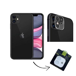 Película de Proteção Para Câmera do iPhone 11