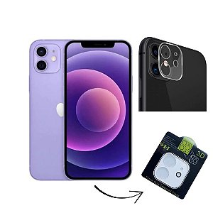 Película de Proteção Para Câmera do iPhone 12