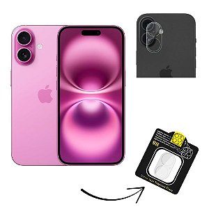 Película de Proteção Para Câmera do iPhone 16