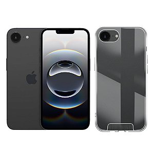 Capa Space Transparente Para iPhone 16E