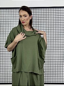 Blusa Italia - VERDE EXERCITO