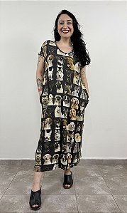 Vestido Claudia Cachorros - CORES