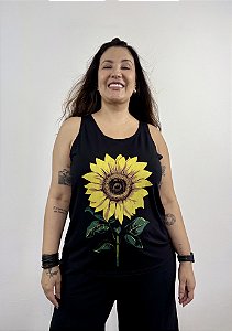 Regata Girassol - PRETO