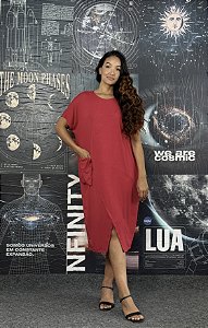 Vestido Bolso Pochete - VERMELHO