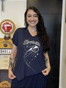 Blusa Desigual SPUTNIK - AZUL MARINHO