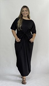 Vestido Amarrações - PRETO