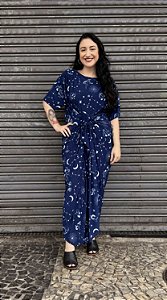 Vestido Amarrações Signos - AZUL MARINHO