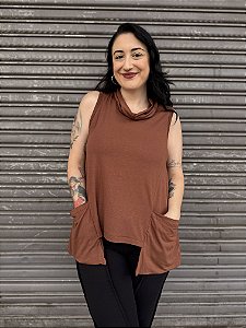 Blusa Origem - MARRON