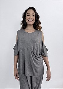 Blusa Deslize - CINZA ESCURO