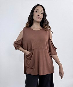 Blusa Deslize - MARRON