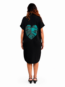 Chemise Costela - PRETO