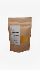Máscara em Pó de Argila Dourada PorEliza Natural 50g/ Máscara de argila