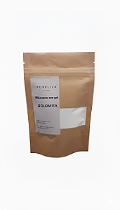 Máscara em Pó de Dolomita PorEliza Natural 50g/ Máscara com argila