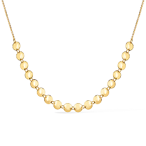 Chocker Dourada Esferas com Extensor