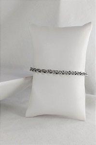 Pulseira Elo Português Feita Em Aço Inoxidável Masculina