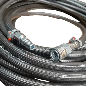 Mangueira Para Ferramentas Pneumáticas 3/8 - 10 Metros Completa