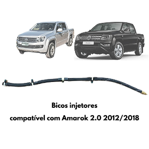 Bicos de Retorno Combustivel Amarok 2012/2018