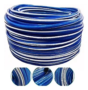 DUPLICADO - Mangueira Jardim Azul Tricotada Anti Torção 30 Metros Ibirá