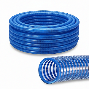 Mangueira Sucção Azul 1 Polegada - O metro