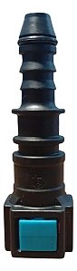 Conector Quick Reto Mangueira Injeção 6,30mm X 5/16 C/ Anel