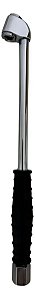 Inflador Duplo De Pneu Com Manopla 230 Mm 3005 Hidraflux Prateado