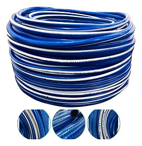 Mangueira Jardim Azul Tricotada Anti Torção 20 Metros Ibirá