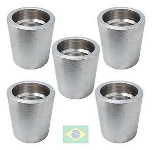 Kit 5 Capa Prensar Mangueira 3/4 Nacional C/ Descasque -